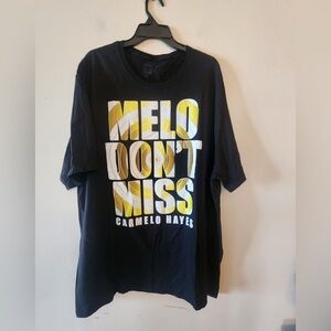 Carmelo Hayes Melo Dont Miss Black T-shirt mens 4xl